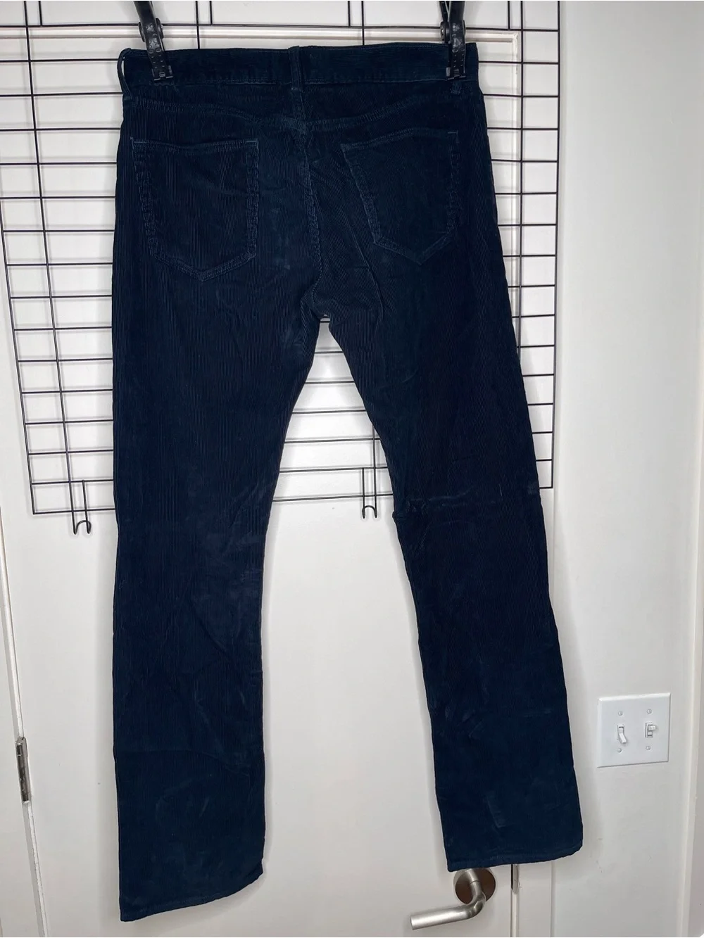 Banana Republic Men’s Dark Navy Corduroy Bootcut Jeans